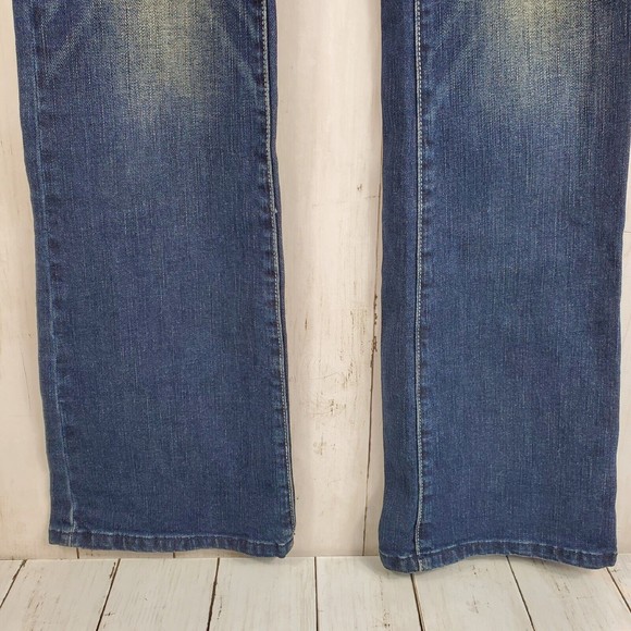 American Eagle Original Boot Stretch Jeans Adult 2 Low Rise Cotton Spandex Nice - Picture 5 of 15